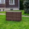 Сундук для хранения KARL 120 c колесиками коричневый в Екатеринбурге