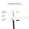Стол с регулировкой высоты 2AR2 черный/ЛДСП белый, 140x70 в Екатеринбурге