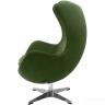 Кресло EGG STYLE CHAIR зеленый, искусственная замша в Екатеринбурге