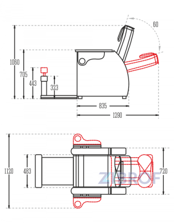 Педикюрный комплекс SD-1010А в Екатеринбурге
