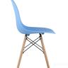 Стул Eames DSW голубой, литой полипропилен, стальной каркас, массив бука, 4 шт. в Екатеринбурге