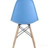Стул Eames DSW голубой, литой полипропилен, стальной каркас, массив бука, 4 шт. в Екатеринбурге