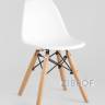 Комплект детский Eames стол и 3 стула белые в Екатеринбурге